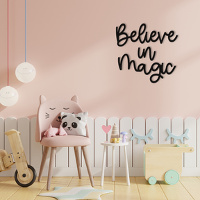 Believe In Magic Wall Art - Slate & Rose