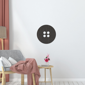 Button Baby Wall Art - Slate & Rose