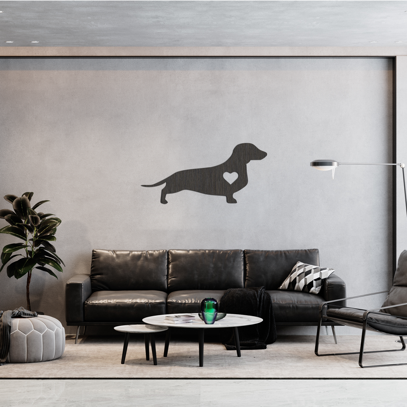 Dog Wall Art Dachshund