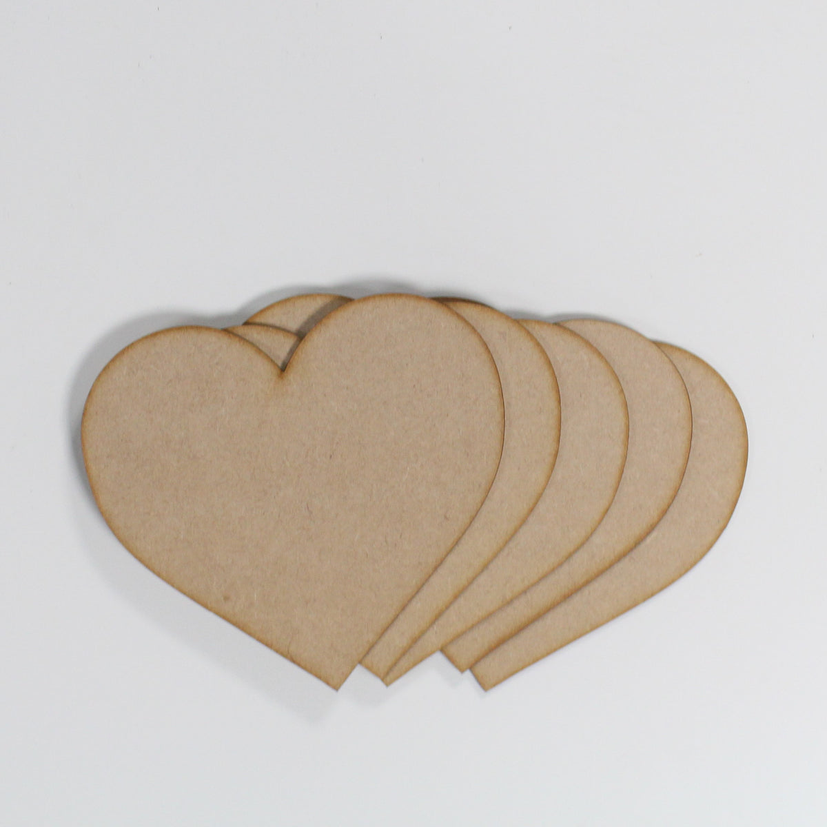Craft Hearts 5 Pack - Slate & Rose