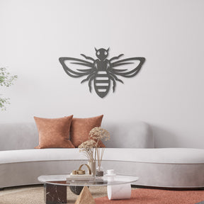 Bee Wall Art - Slate & Rose
