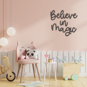 Believe In Magic Wall Art - Slate & Rose
