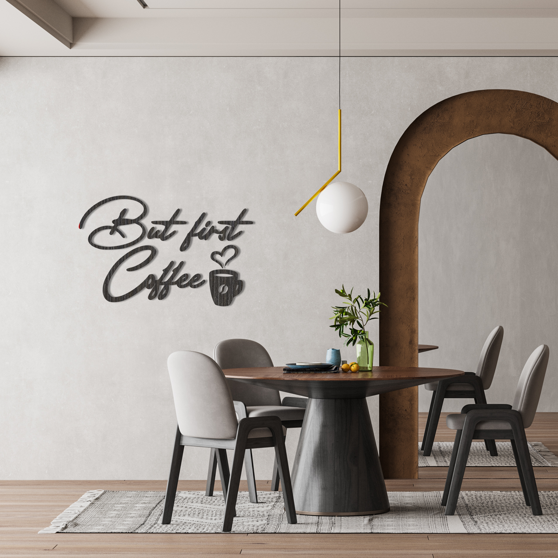 But First Coffee Wall Art - Slate & Rose