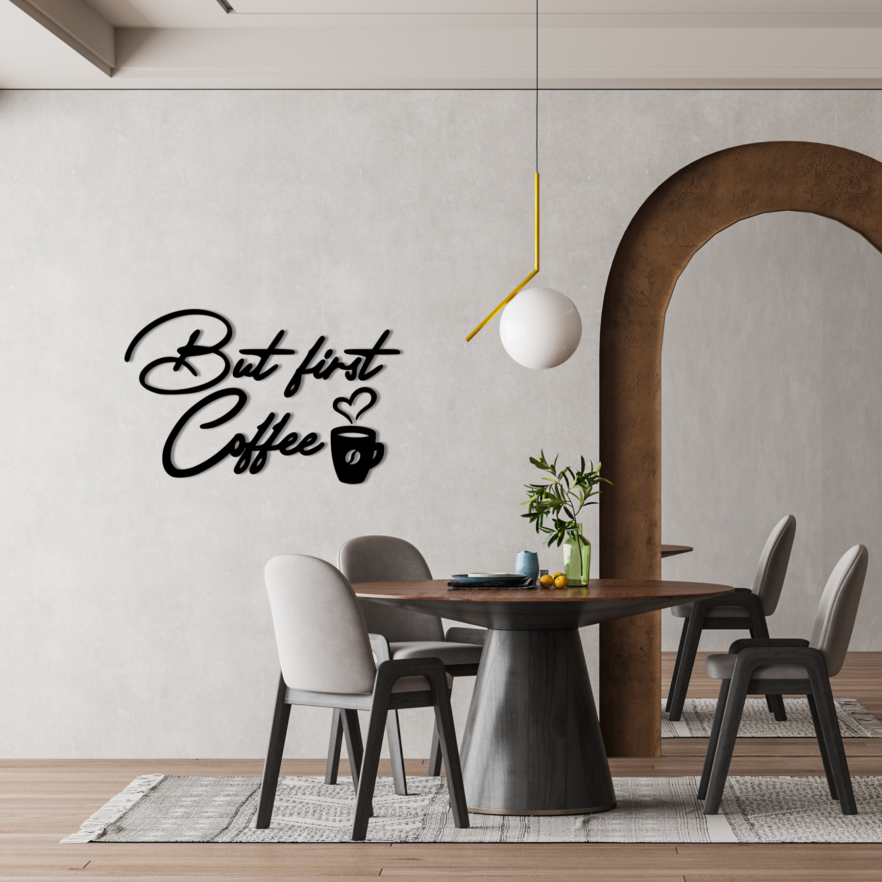But First Coffee Wall Art - Slate & Rose