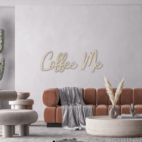 Coffee Me Wall Art - Slate & Rose