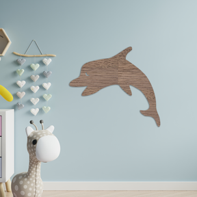 Dolphin Baby Wall Art - Slate & Rose
