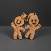 Festive Gingerbread Men - Slate & Rose