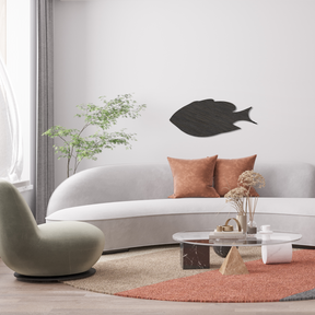 Fish 4 Wall Art - Slate & Rose