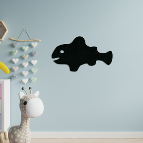 Fish Baby Wall Art - Slate & Rose