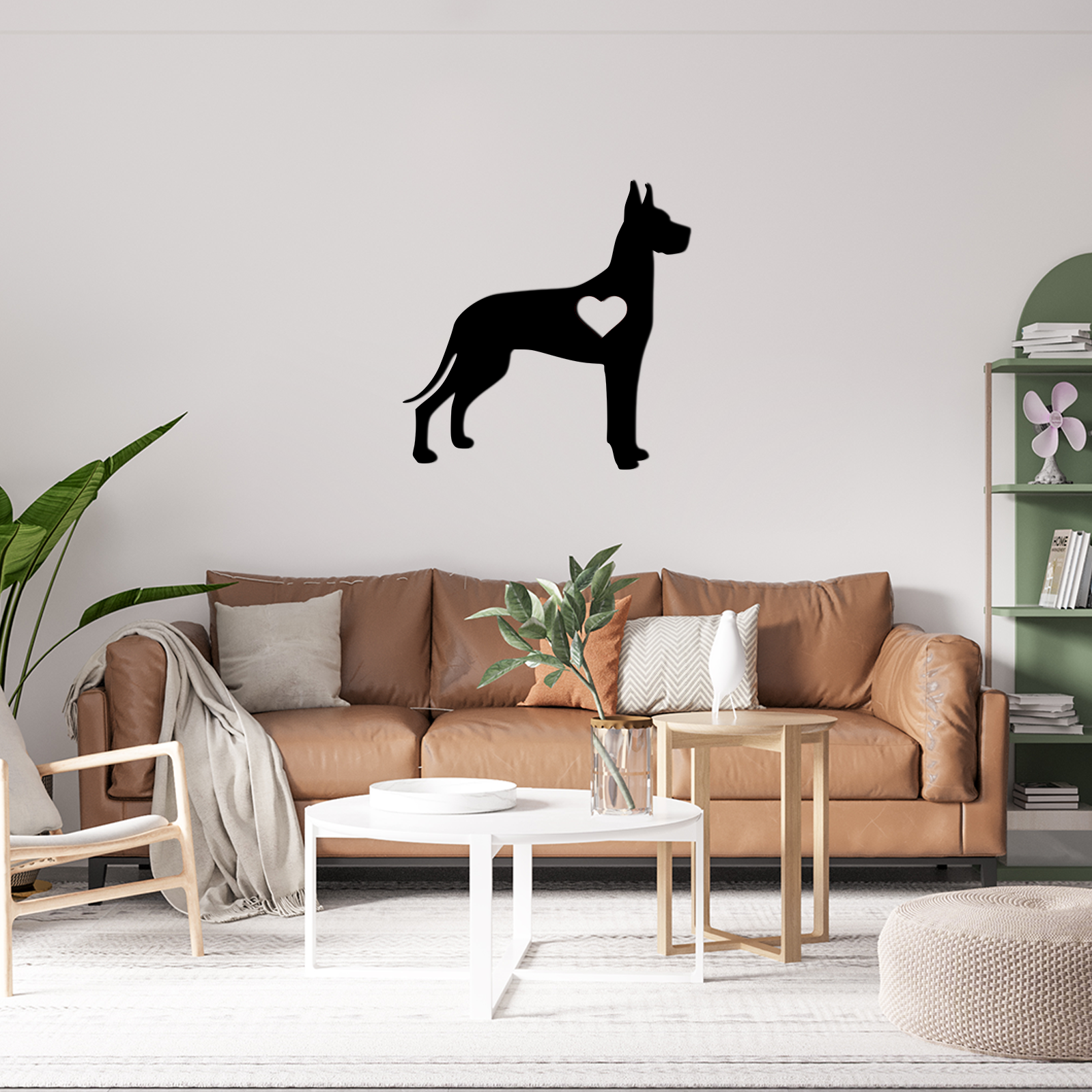 Great dane wall shop art