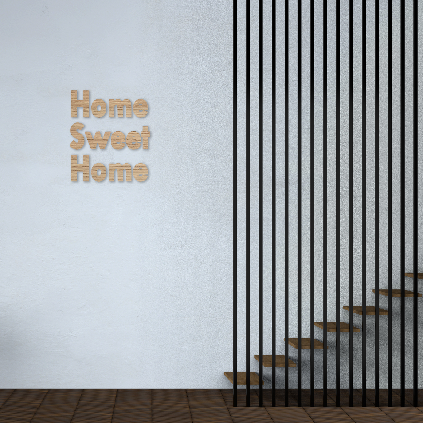 Home Sweet Home Wall Art - Slate & Rose