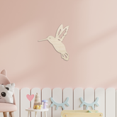Humming Bird Baby Wall Art - Slate & Rose