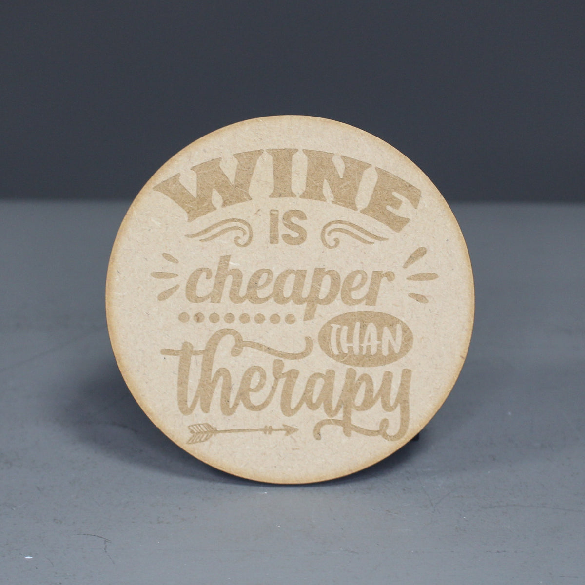 Coaster - Wine Quotes 3 Pack - Slate & Rose