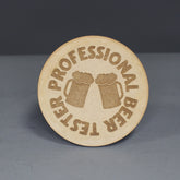 Coaster - Professional Beer Tester 4 Pack - Slate & Rose