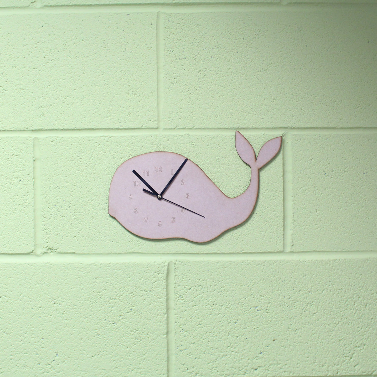 Whale - Wall Clock - Slate & Rose
