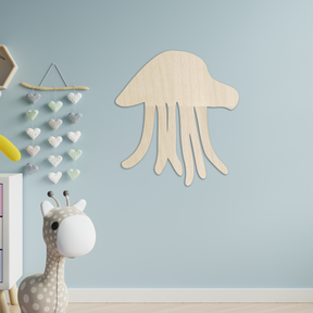Jellyfish Baby Wall Art - Slate & Rose