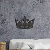 King Crown Wall Art - Slate & Rose
