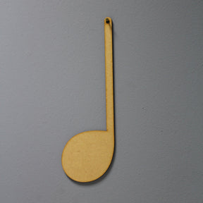 Music Note Wall Art - Quarter Note - Slate & Rose