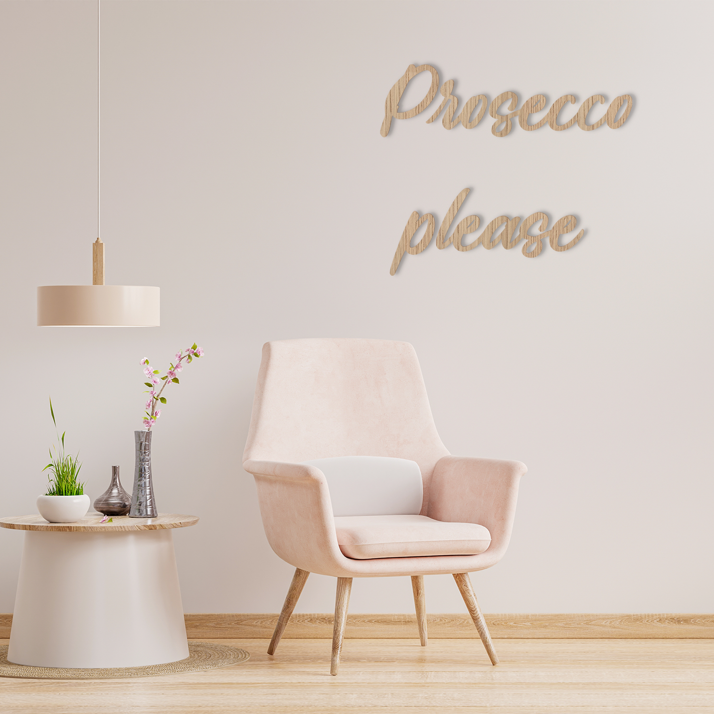Prosecco Please Wall Art - Slate & Rose