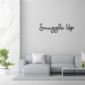 Snuggle Up Wall Art - Slate & Rose