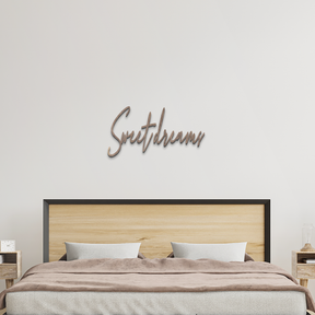 Sweetdreams Wall Art - Slate & Rose