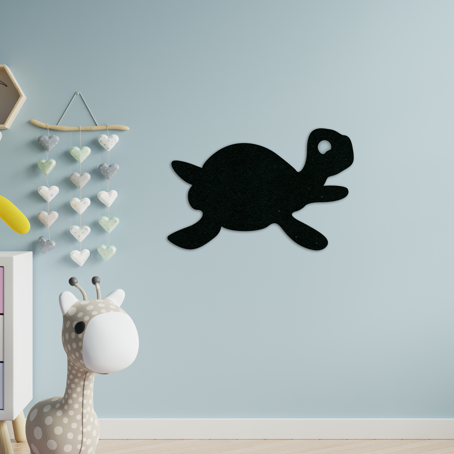 Turtle Baby Wall Art - Slate & Rose
