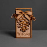 Welcome Sign (Small) - Slate & Rose