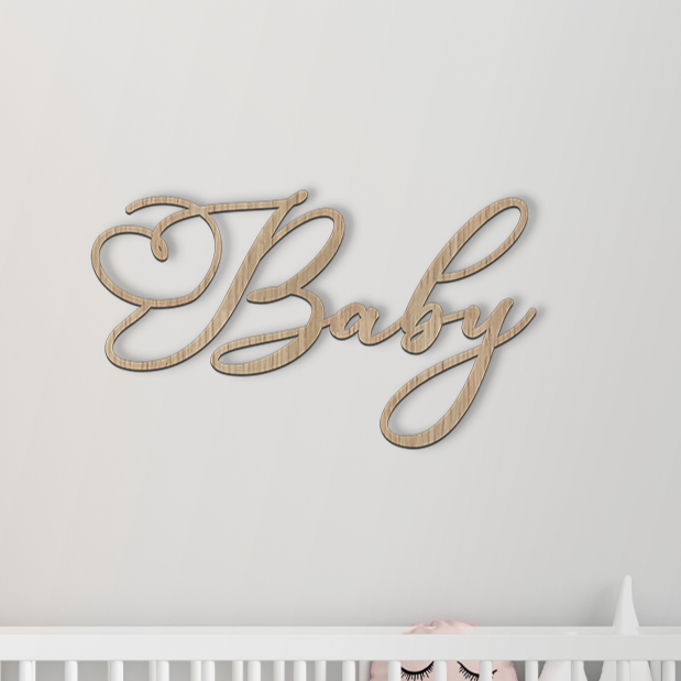 Baby Wall Art - Slate & Rose