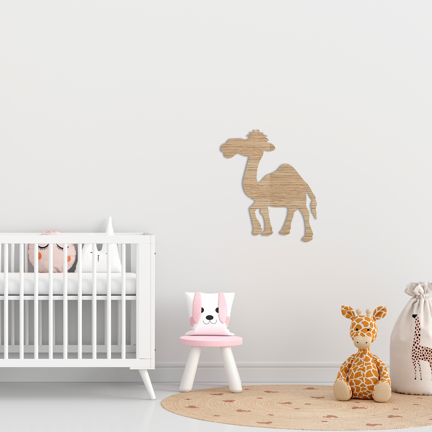Camel Baby Wall Art - Slate & Rose