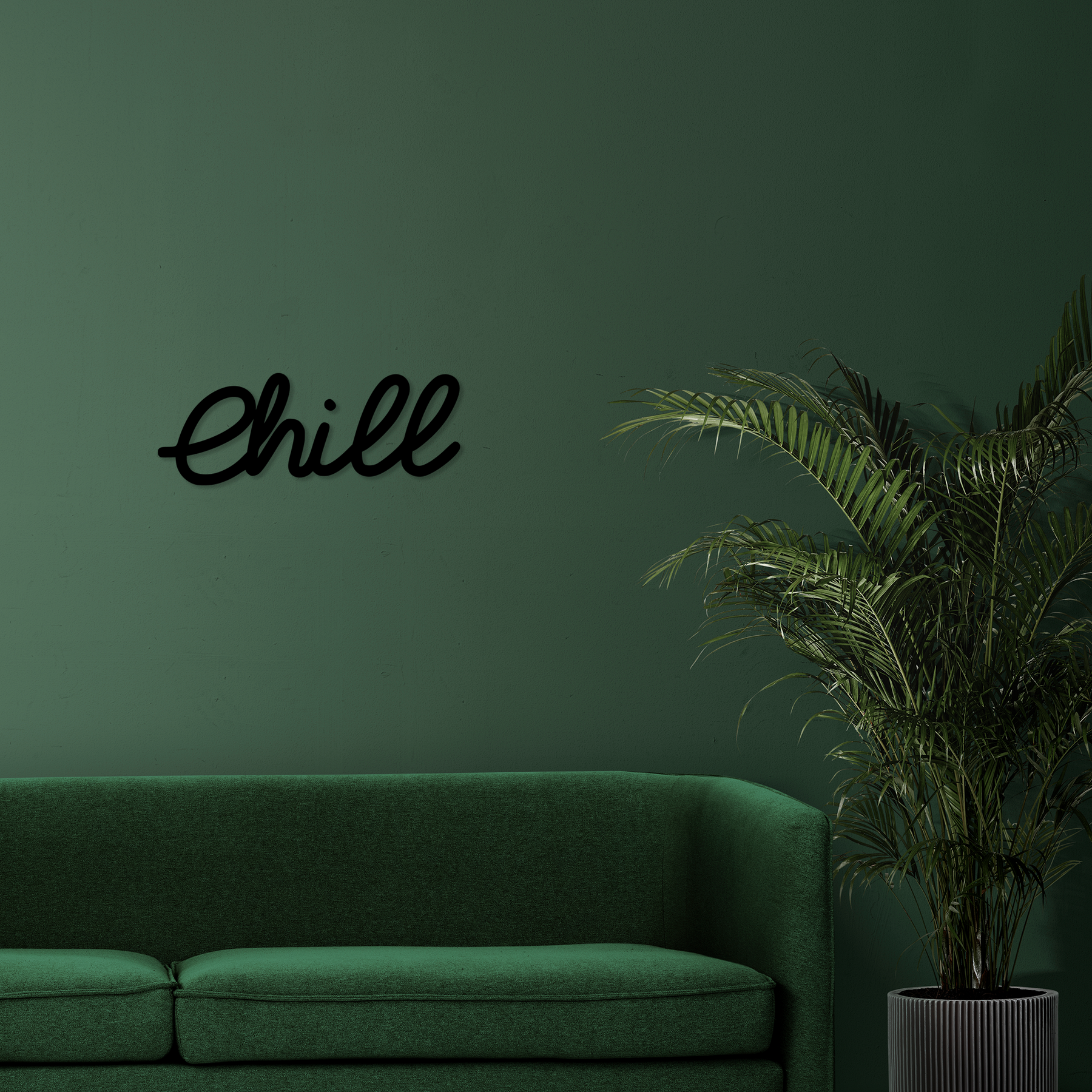 Chill Wall Art - Slate & Rose