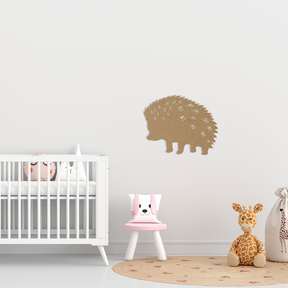Hedgehog Baby Wall Art - Slate & Rose