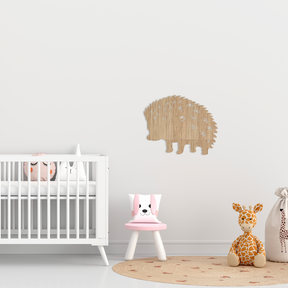Hedgehog Baby Wall Art - Slate & Rose