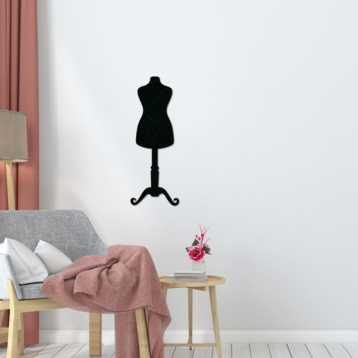 Mannequin Wall Art - Slate & Rose